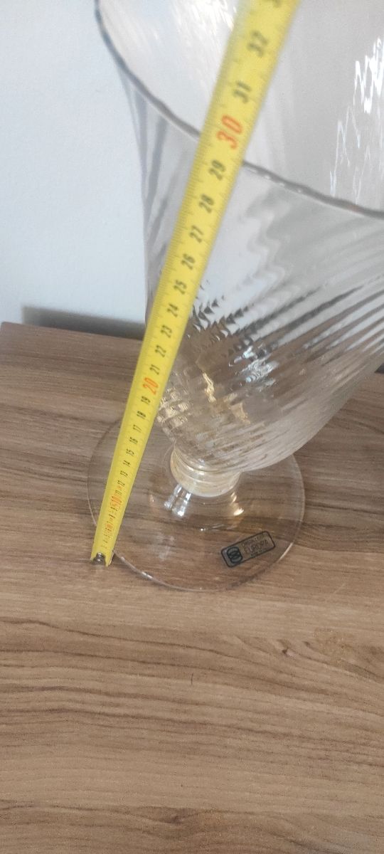 Vaso per fiori Cristalleria Europa 30cm Oro