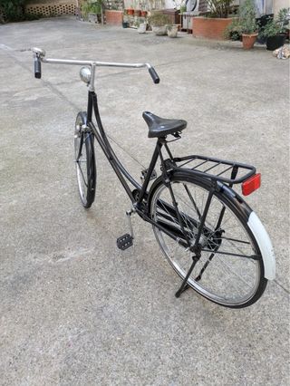 Bicicleta Holandesa Paseo Negra
