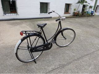 Bicicleta Holandesa Paseo Negra
