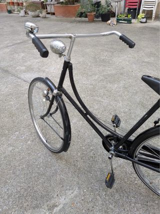 Bicicleta Holandesa Paseo Negra
