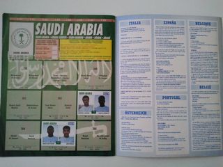 USA 94 álbum cromos fútbol 