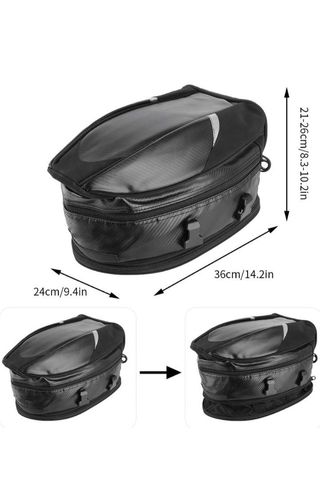 Bolsa de moto 18.5L bolso impermeable 