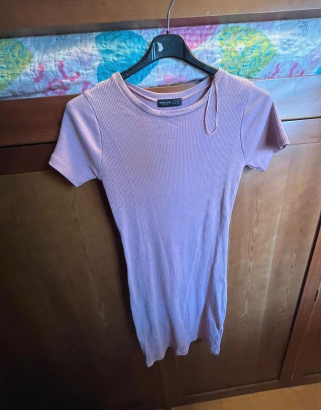 Vestido midi INSIDE morado talla M