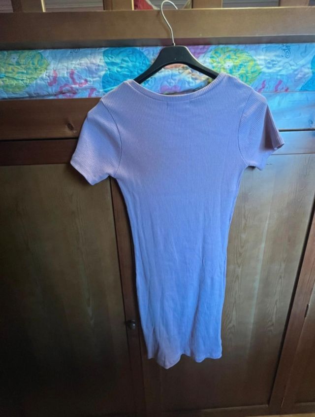 Vestido midi INSIDE morado talla M