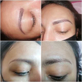 Microblading cejas marrón