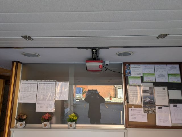 Portal  garaje automático 
