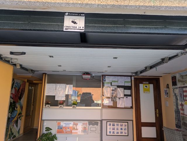 Portal  garaje automático 
