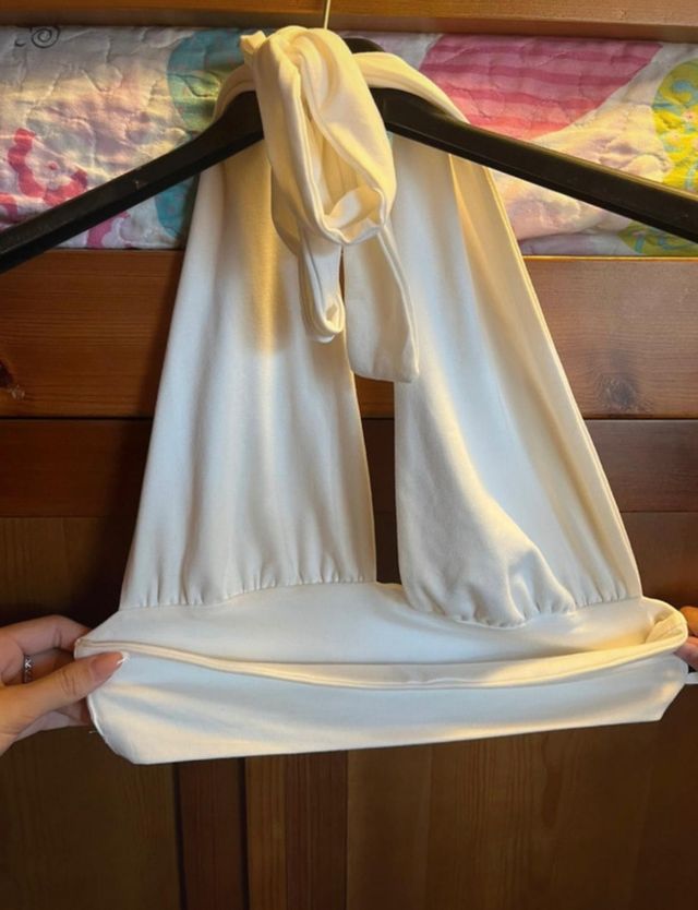 Top blanco SHEIN talla S