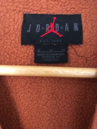 Sudadera Jordan Air Naranja