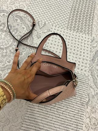 Bolso Calvin Klein Rosa en muy buen estado