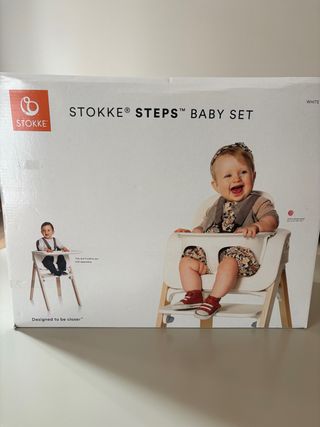 Asiento Stokke Steps Baby Set Blanco