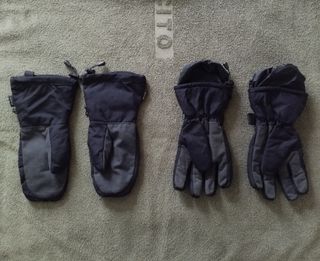 Guantes y manoplas goretex talla L y P dotación ET