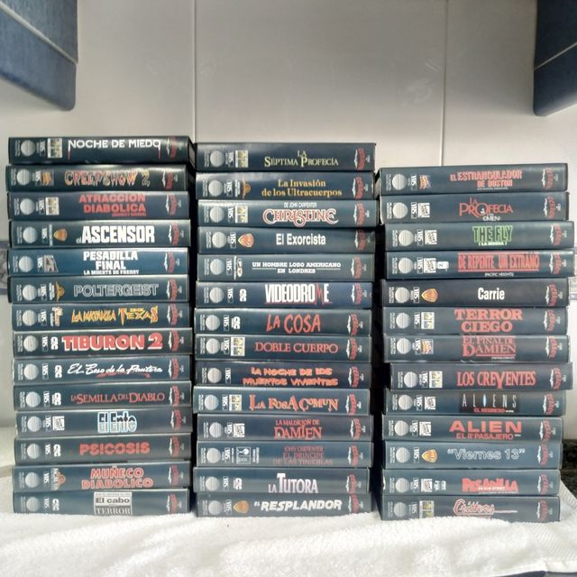 Colección VHS Terror Planeta Agostini