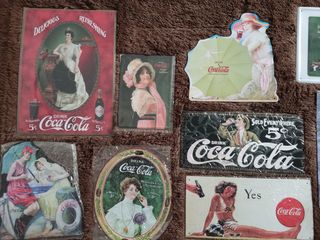 Colección Carteles Metálicos Coca-Cola