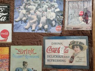 Colección Carteles Metálicos Coca-Cola