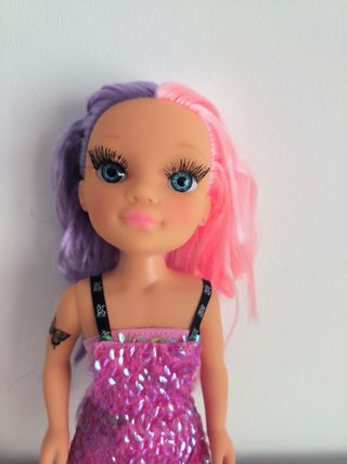 Nancy Tatuajes Morado y Rosa