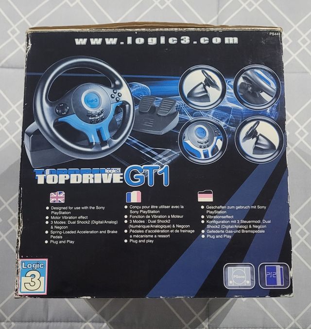 Volante Logic 3 TopDrive GT1 PS1/PS2