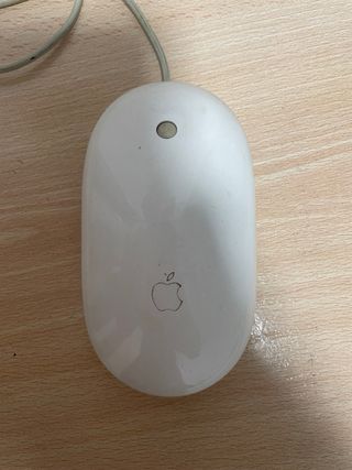 Teclado y Ratón Apple Vintage Blanco/Plateado