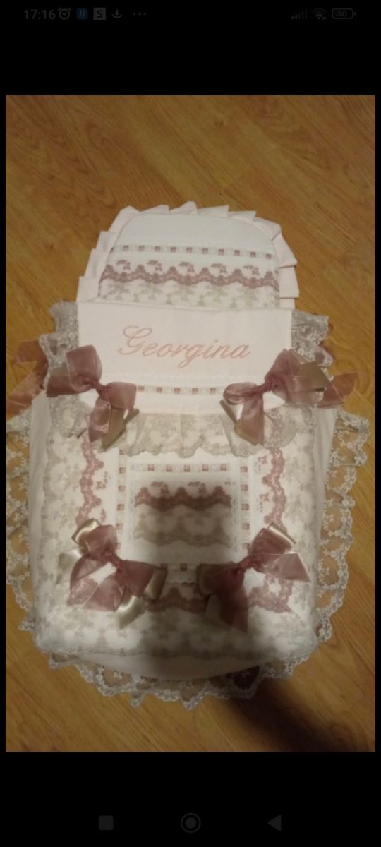 Saco de bebé personalizado Georgina

