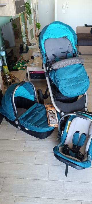 Carrito Bebé 3 en 1 playextrem Skyline 