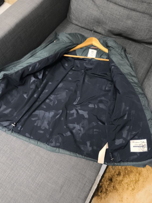 Chaqueta Massimo Dutti verde 13-14 años