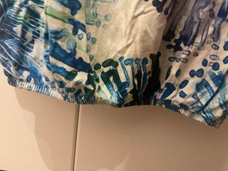 Top Guitare fantasia floreale taglia M