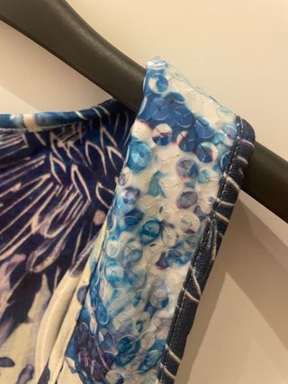 Top Guitare fantasia floreale taglia M