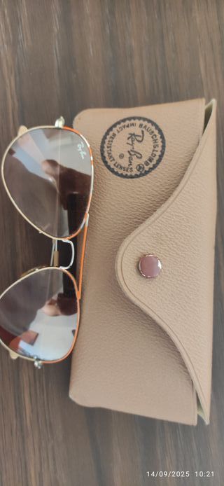 Occhiali da sole Ray-Ban Aviator Arancioni