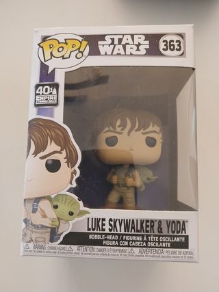Funko Pop Star Wars Luke Skywalker & Yoda 363