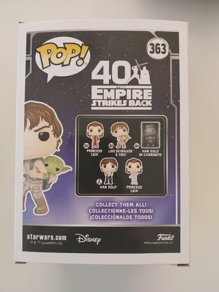 Funko Pop Star Wars Luke Skywalker & Yoda 363