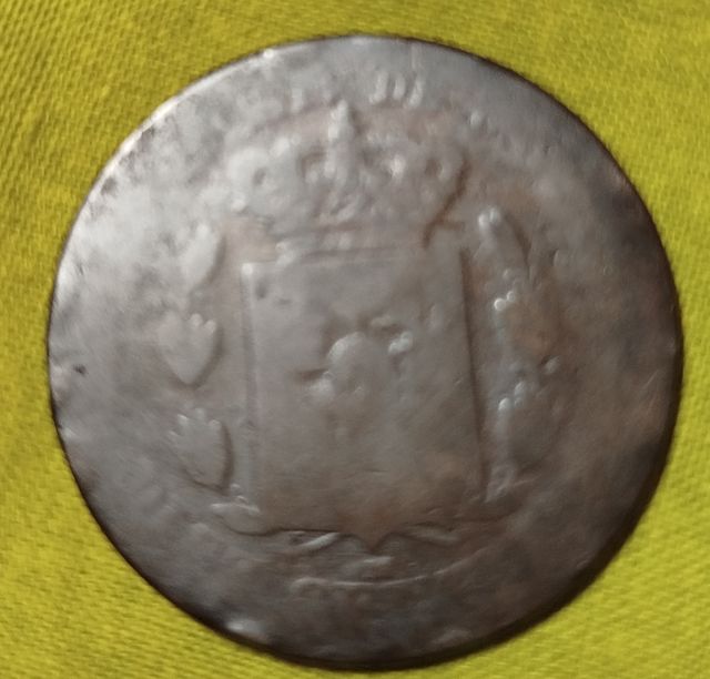 Moneda Alfonso XIII 5 céntimos 1879