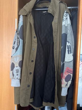 Parka Desigual Beige Talla M