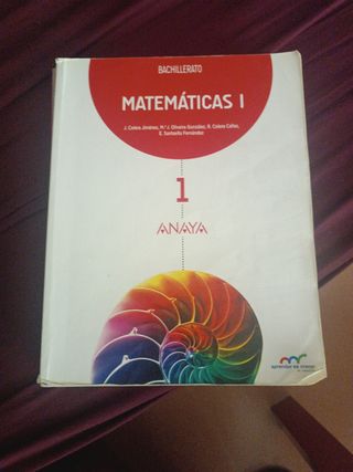 Matemáticas I.