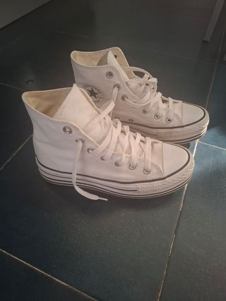 Zapatillas Converse All Star Platform Talla 37