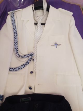 Traje de Comunión Niño Blanco ,venta en persona