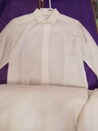 Traje de Comunión Niño Blanco ,venta en persona