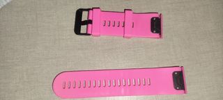 Correa Garmin Fenix Serie X Rosa (6X, 7X, 8X).