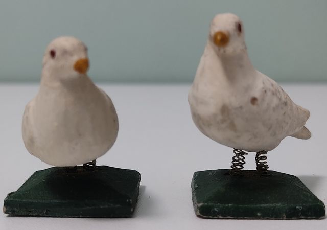 Lote de figuras de Belén antiguas