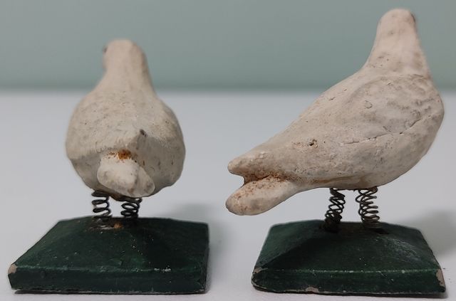 Lote de figuras de Belén antiguas