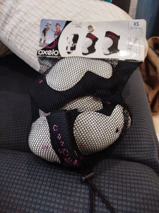 Patines en línea para niña con protecciones 35-38