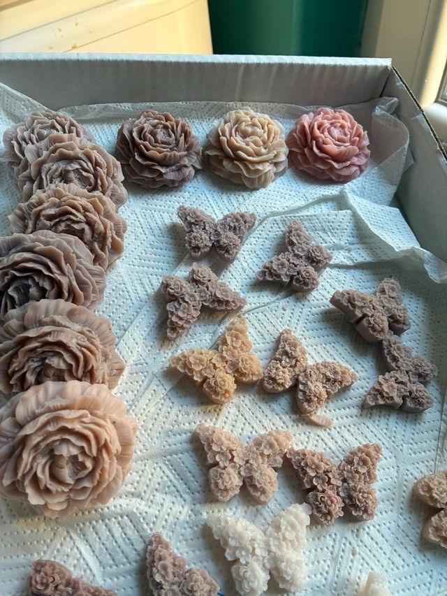 Candele decorative a forma di farfalla