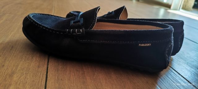Mocasines/nauticos Pablosky niño azul