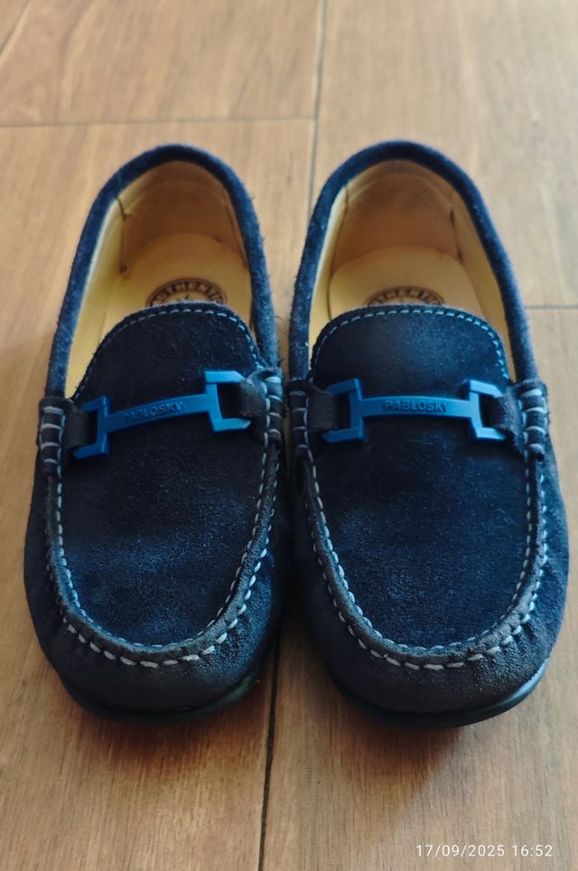 Mocasines/nauticos Pablosky niño azul