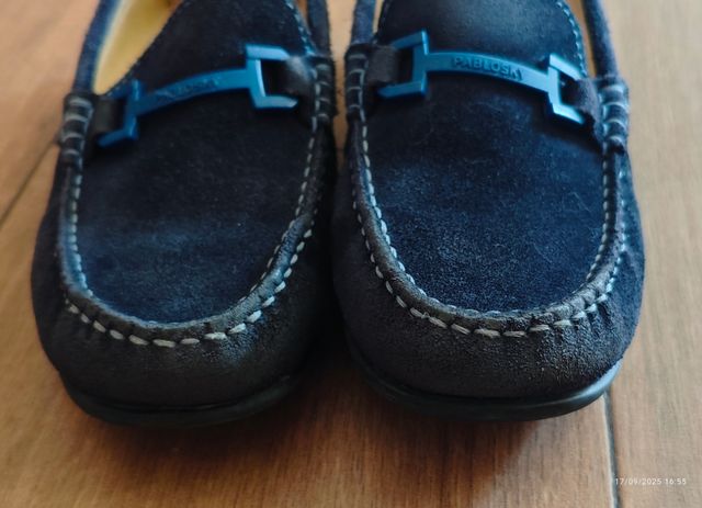 Mocasines/nauticos Pablosky niño azul