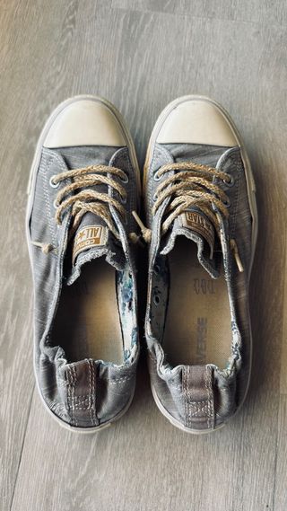 Converse Talla 39 Gris