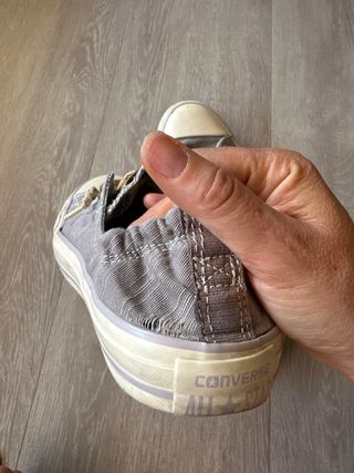 Converse Talla 39 Gris