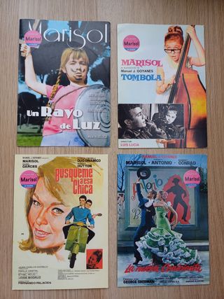 LOTE PELÍCULAS DE MARISOL. DVD.