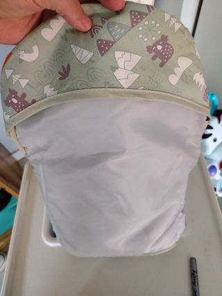 Funda universal para trona con estampado de animal