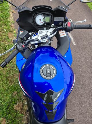 Suzuki GSX650F Azul