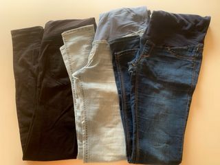 Lote 3 Pantalones Premamá talla S